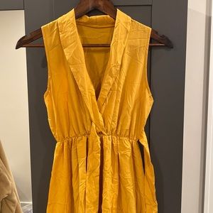 Yellow summer dress